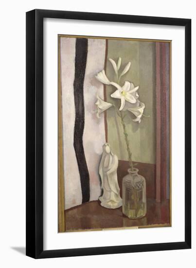 Lilies, 1917-Roger Eliot Fry-Framed Premium Giclee Print