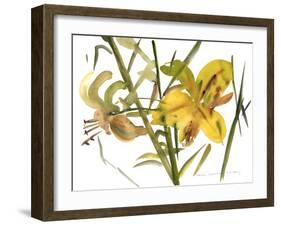 Lilies, 1987-Claudia Hutchins-Puechavy-Framed Giclee Print