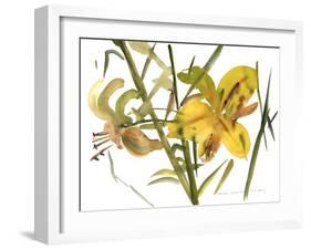 Lilies, 1987-Claudia Hutchins-Puechavy-Framed Giclee Print