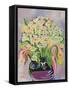 Lilies, 1989-Laila Shawa-Framed Stretched Canvas