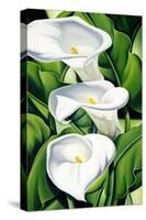 Lilies, 2002-Catherine Abel-Stretched Canvas