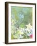 Lilies and Orchids-Jan Weiss-Framed Art Print