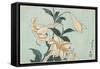 Lilies, C. 1832-Katsushika Hokusai-Framed Stretched Canvas