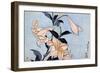 Lilies, C1830-Katsushika Hokusai-Framed Premium Giclee Print