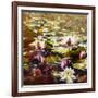 Lilies in Melbourne gardens-Mary Smith-Framed Giclee Print