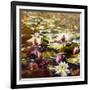 Lilies in Melbourne gardens-Mary Smith-Framed Giclee Print