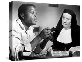 Lilies of the Field, Sidney Poitier, Lilia Skala, 1963-null-Stretched Canvas