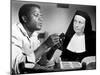 Lilies of the Field, Sidney Poitier, Lilia Skala, 1963-null-Mounted Photo