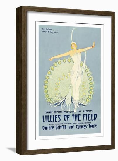 Lilies of the Field-null-Framed Art Print