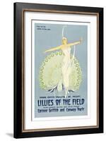 Lilies of the Field-null-Framed Art Print