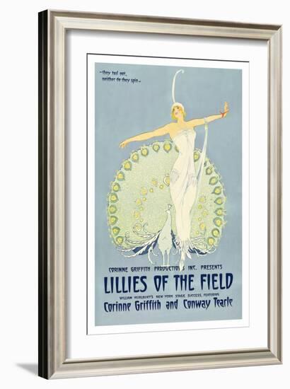 Lilies of the Field-null-Framed Art Print