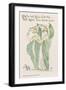 Lilies of the Vale, from Flora's Feast, 1901-Walter Crane-Framed Giclee Print