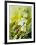 Lilies of the Valley Watercolor-Pol Ledent-Framed Art Print