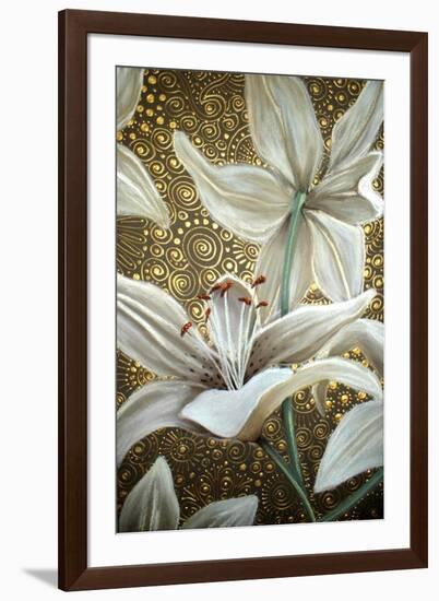 Lilies on Parade-Cherie Roe Dirksen-Framed Giclee Print