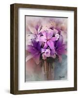 Lilies-Skarlett-Framed Giclee Print