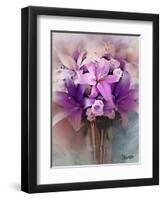 Lilies-Skarlett-Framed Giclee Print