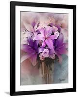 Lilies-Skarlett-Framed Giclee Print