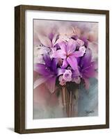 Lilies-Skarlett-Framed Giclee Print