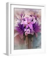 Lilies-Skarlett-Framed Giclee Print