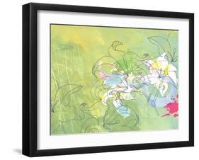 Lilies-Jan Weiss-Framed Art Print