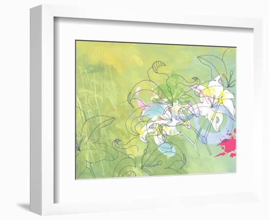 Lilies-Jan Weiss-Framed Art Print