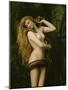 Lilith, 1887 (Detail)-John Collier-Mounted Giclee Print