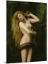 Lilith, 1887 (Detail)-John Collier-Mounted Giclee Print