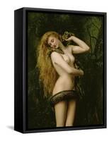 Lilith, 1887 (Detail)-John Collier-Framed Stretched Canvas