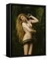 Lilith, 1887 (Detail)-John Collier-Framed Stretched Canvas