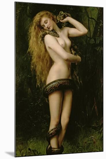 Lilith, 1887-John Collier-Mounted Giclee Print