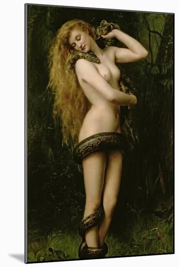 Lilith, 1887-John Collier-Mounted Premium Giclee Print