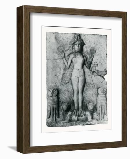 Lilith, Goddess of Death-Science Source-Framed Giclee Print