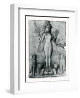 Lilith, Goddess of Death-Science Source-Framed Giclee Print