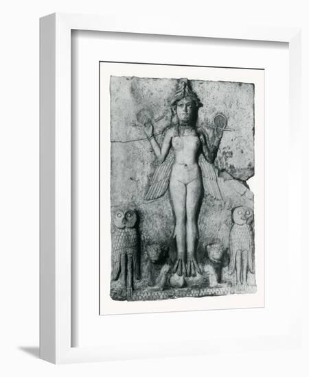 Lilith, Goddess of Death-Science Source-Framed Giclee Print