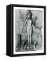 Lilith, Goddess of Death-Science Source-Framed Stretched Canvas