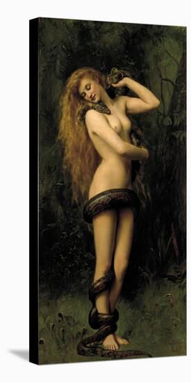 Lilith-John Collier-Stretched Canvas