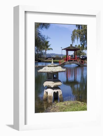 Liliuokalani Gardens, Hilo, Hawaii Island (Big Island), Hawaii, United States of America, Pacific-Rolf Richardson-Framed Photographic Print