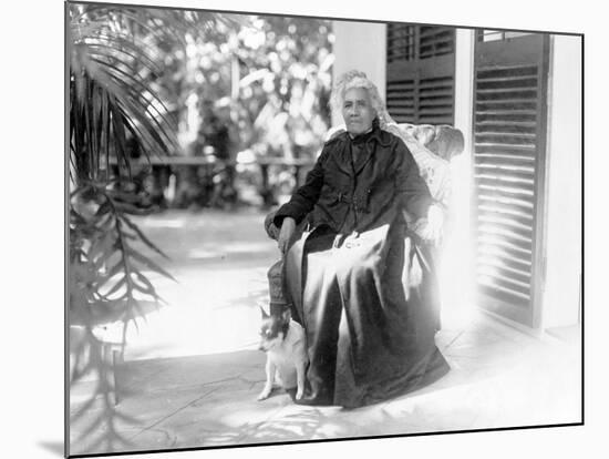 Liliuokalani, Queen of Hawaii, c.1917-null-Mounted Photographic Print