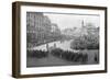 Lille Being Liberated by the British 5th Army, France, 17 October 1918-null-Framed Giclee Print