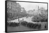 Lille Being Liberated by the British 5th Army, France, 17 October 1918-null-Framed Stretched Canvas