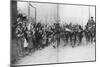 Lille Being Liberated by the British, France, 17 October 1918-null-Mounted Giclee Print