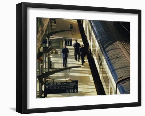 Lille Europe Station, Euralille, Lille, Nord, France, Europe-David Hughes-Framed Photographic Print