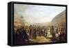 Lille Gunners in 1849, Second Republic, France-Arthur A. Dixon-Framed Stretched Canvas