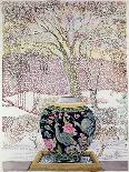 Large Ginger Jar in Snowstorm-Lillian Delevoryas-Giclee Print