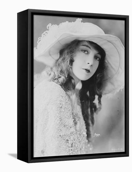 Lillian Gish, 1921-American Photographer-Framed Stretched Canvas