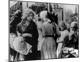 Lillian Gish: The Musketeers of Pig Alley, 1912-null-Mounted Photographic Print