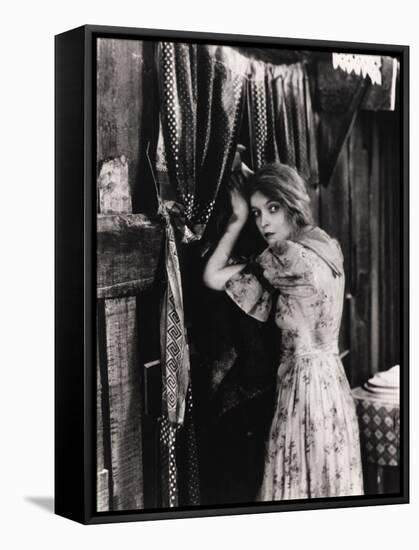 Lillian Gish: The Wind, 1928-null-Framed Stretched Canvas