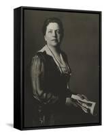 Lillian Wald Worked as a Visiting Nurse in Poor Neighborhoods in NYC, Ca. 1900-null-Framed Stretched Canvas