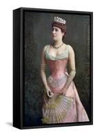 Lillie Langtry (1853-192), English Actress, 1899-1900-W&d Downey-Framed Stretched Canvas