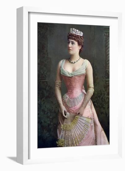 Lillie Langtry (1853-192), English Actress, 1899-1900-W&d Downey-Framed Giclee Print